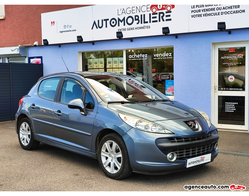 Compra de Coches Usados, Coches Usados Baratos %'|'% Agence Auto Peugeot 207 1.6 VTI 120 TRENDY Gris Año 2007 Manuelle Essence